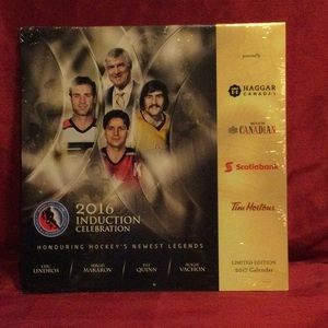 2017 Calendar of Hockey Hall of Fame 2016 Induction Ceremony